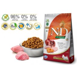 N&D Suva hrana Pumpkin Mini Adult Chicken-Pomegranate 7 kg