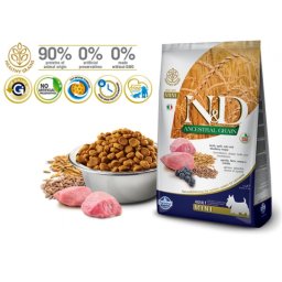 N&D Suva hrana LG Mini Adult Lamb&Blueberry 2,5 kg
