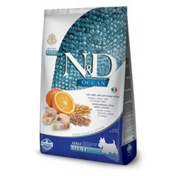 N&D Ocean Mini Codfish Spelt,Oats&Orange 7kg