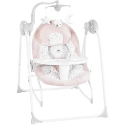 KikkaBoo Ljuljaška za bebe DOZY 2u1 BEAR WITH ME Bež
