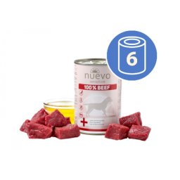 Nuevo Vlažna hrana Sensitive monoprotein govedina za pse 400g x 6 kom. pakovanje