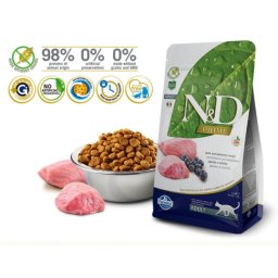 N&D Suva hrana Prime Cat Lamb&Blueberry 10kg