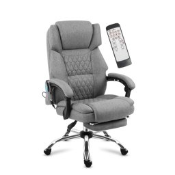 Kancelarijska stolica sa masažerima Mark Adler Boss 6.0 Grey