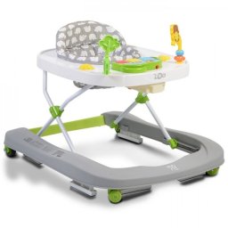 Dubak-guralica za bebe "ZOO" 2in1 Siva