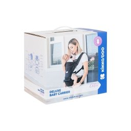 KikkaBoo Kengur nosiljka za bebe 3in1 CHLOE Siva do 15 kg