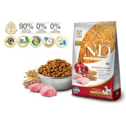 N&D Suva hrana LG Light Mini and Medium Chicken&Pomegranate 2,5 kg