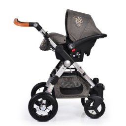 Auto-sedište, nosilljka za bebe sa adapterom "Luxor" Siva 0-13 kg