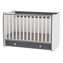 Krevetac za bebe "DREAM" Beli Graphite
