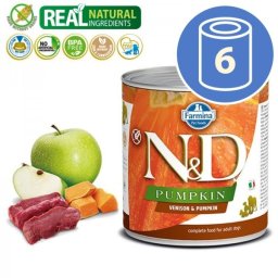 N&D Vlažna hrana Can Dog PM Venison&Pumpkin 285g x 6kom pakovanje