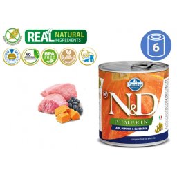 N&D Vlažna hrana Can Dog PM Lamb&Pumpkin&Blueberry 285g x 6kom pakovanje