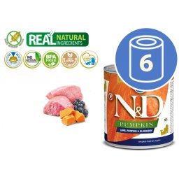N&D Vlažna hrana Can Dog PM Puppy Lamb&Pumpkin&Blueberry 285g x 6kom pakovanje