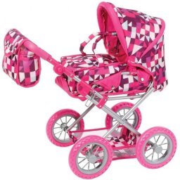 Knorr kolica za lutke Ruby Crazy squares