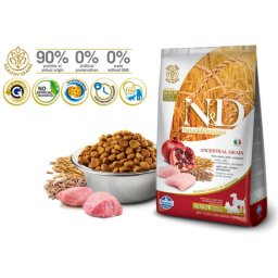 N&D Suva hrana LG Senior Mini and Medium Chicken&Pomegranate 2,5 kg