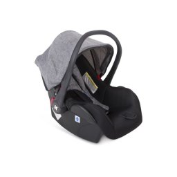 KikkaBoo Autosedište nosiljka za bebe 0-13kg DARLING Dark Grey