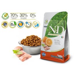 N&D Suva hrana Prime Cat Fish&Orange 5kg