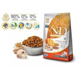 N&D Suva hrana LG Medium Adult Codfish&Orange 12 kg