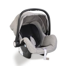 Auto sedište, nosilljka za bebe sa adapterom "Veyron" Svetlo-Siva 0-13 kg 2019