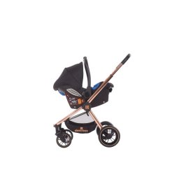 Kikka Boo Kolica za bebe Vicenza 3in1 set sa autosedištem i tvrdom korpom - Crna