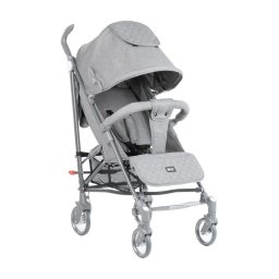 KikkaBoo Kišobran kolica za bebe VIVI Siva