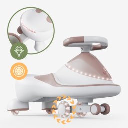 Tulano Focus 55 Gravitacioni automobil za decu bez pedala, Sivi
