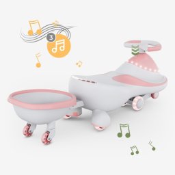 Tulano Focus 55 Gravitacioni automobil za decu bez pedala, Pink