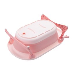 KikkaBoo Sklopiva kadica za bebe FOLDY Pink