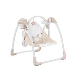 KikkaBoo Ljuljaška za bebe CHILLO MY TEDDY Beige