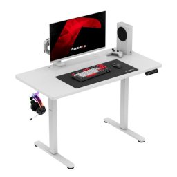 Huzaro Hero 8.1 White Gejmerski električni sto 120x60cm sa regulacijom visine