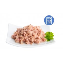 Nuevo EXOTIC Vlažna hrana pileći fileti sa mesom noja, peršunom i uljem žutog noćurka 85g x 12 kom. pakovanje