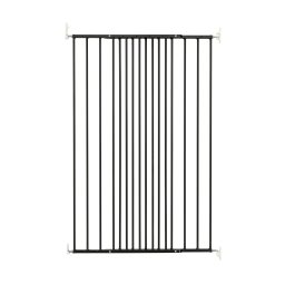 BabyDan Pet Extending Gate Extra Tall 62.5–106 cm – Sigurnosna ograda za pse, zidna, crna