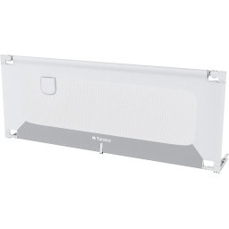 Tulano Cover 48 zaštitna ograda za krevet 180cm, bela-siva