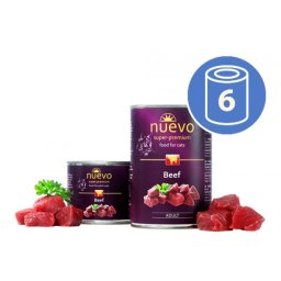 Nuevo Govedina Grain Free Vlažna hrana za mačke 200g x 6 kom. pakovanje