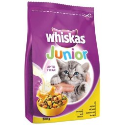 Whiskas Briketi Junior Suva hrana piletina mini kroketi 300g