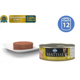 Matisse Cat Mousse Vlažna hrana Rabbit 85g x 12kom pakovanje