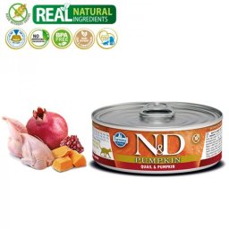 N&D Vlažna hrana konzerva Cat Pumpkin Quail&Pumpkin 80g