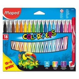 Maped flomaster jungle 14+4 ( m845429 )