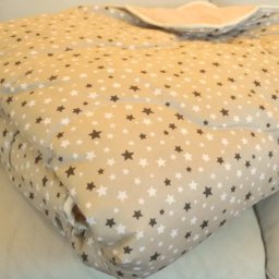 Štep deka Beige stars 140x200cm 561-4