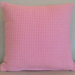 Jastučnica Waffle baby roze 40x40 2206