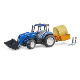 Traktor New Holland T5.120 sa utovarivačem, kašikom i viljuškama