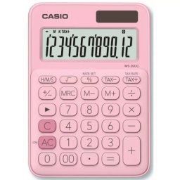 Casio stoni kalkulator ms20 pk pink ( casms20pk )