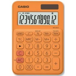 Casio stoni kalkulator ms20 rg oranž ( casms20rg )