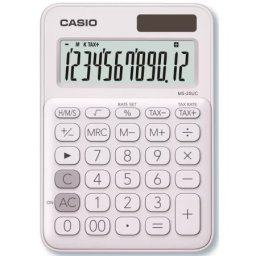 Casio stoni kalkulator ms20 we beli ( casms20we )