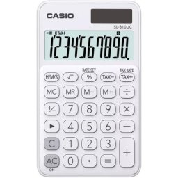 Casio dzepni kalkulator sl 310 bela ( cassl310we )