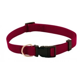 Ogrlica najlon 40/68*19 bordo