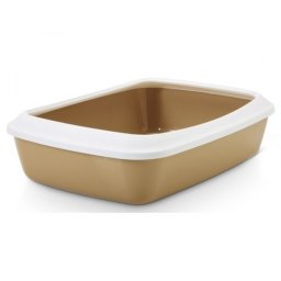 SAVIC Toalet za mace sa ramom Iriz 50cm retro braon