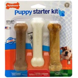 Nylabone Puppy Igračka za žvakanje za štence, početni set S
