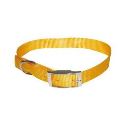 Ogrlica za pse najlon 16*350 zuta