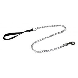 Povodac za pse metal 1m*4mm crni