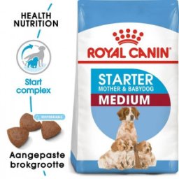Royal Canin Suva hrana za štence Medium Starter 1kg.