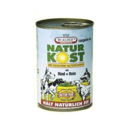 Natur kost Vlažna hrana govedina/pirinač 400g